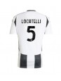 Juventus Manuel Locatelli #5 Domácí Dres 2024-25 Krátký Rukáv